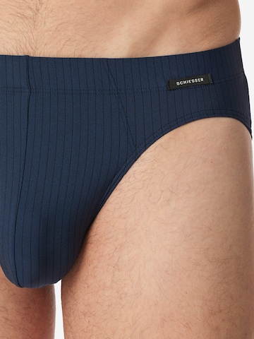 SCHIESSER Slip 'Pure Micro' in Blau