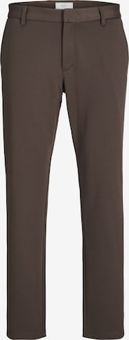 JACK & JONES Regular Chino Pants in Brown: front