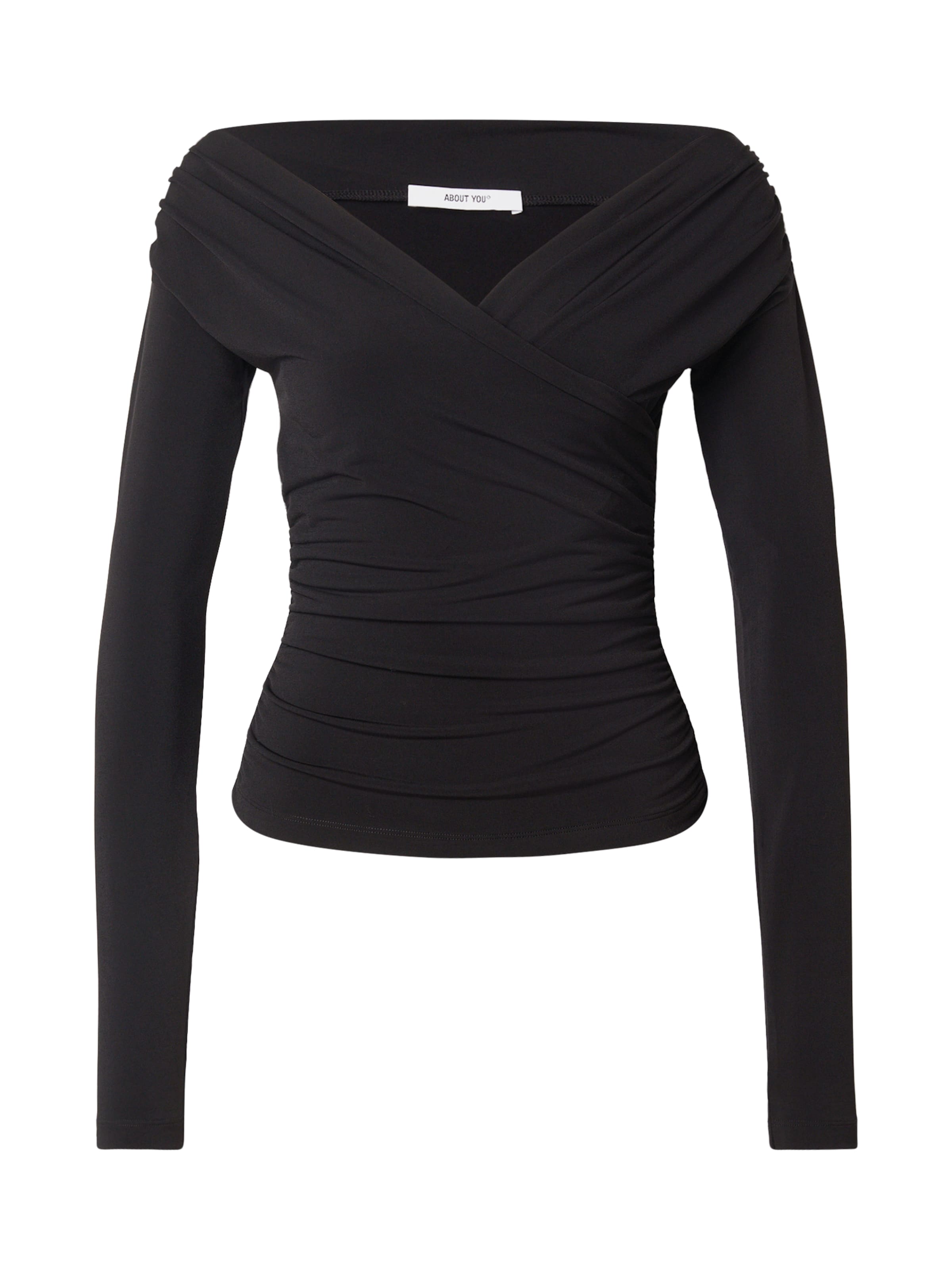 ABOUT YOU Μπλουζάκι &#x27;Parker&#x27; σε μαύρο: μπροστά