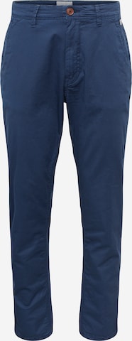 BLEND Regular Chino Pants 'Thunder' in Blue: front