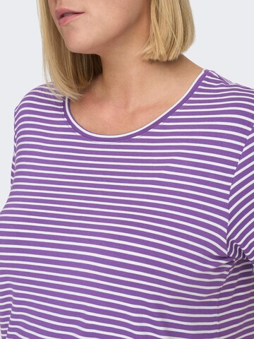 ONLY Carmakoma Shirt 'Nanna' in Purple