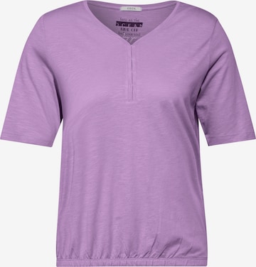 CECIL Shirt in Purple: front