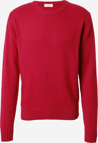 ABOUT YOU x Kevin Trapp Sweater 'Romeo' in Red: front