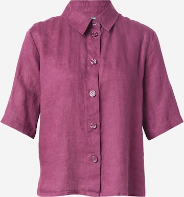 UNITED COLORS OF BENETTONBluza - ljubičasta boja: prednji dio