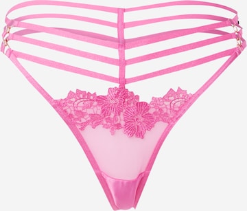 Hunkemöller String in Roze: voorkant