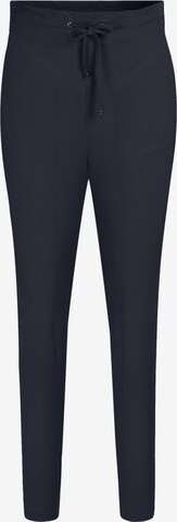 Raffaello Rossi Tapered Pants in Black: front