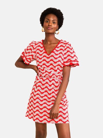 love & roses Kleid in Rot: Vorderseite