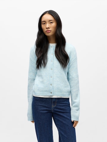 OBJECT Kofta 'OBJAGATE' i blå: framsida