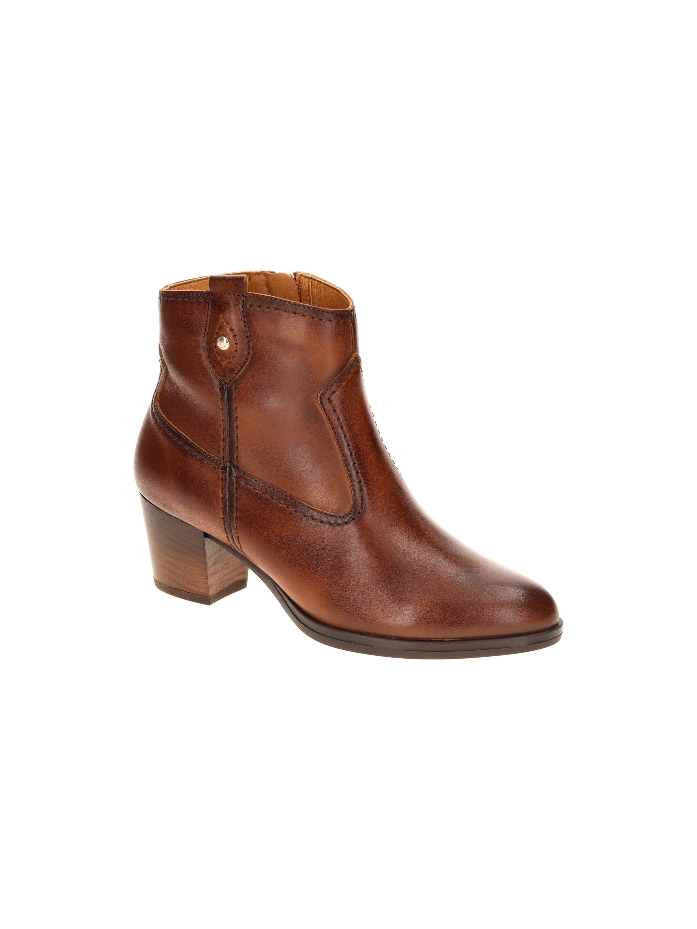 PIKOLINOS Boots 'Pikolinos Zamora Stiefelette braun Western Stil W0E-8731' in Brown: front