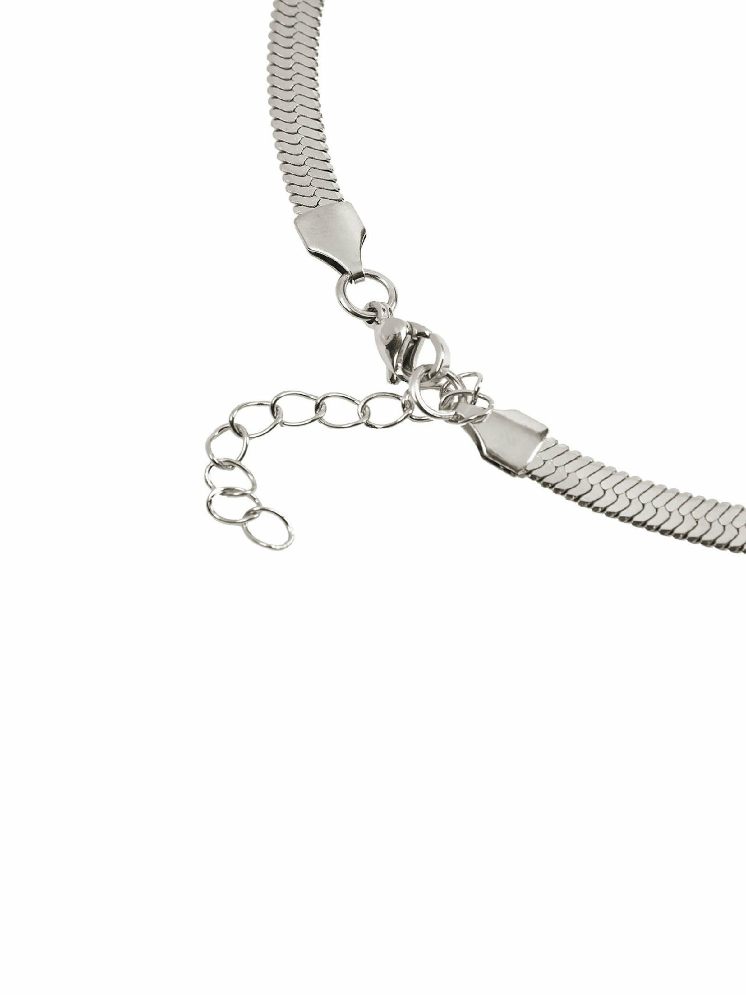 Gemshine Kette 'LIQUID' in Silber