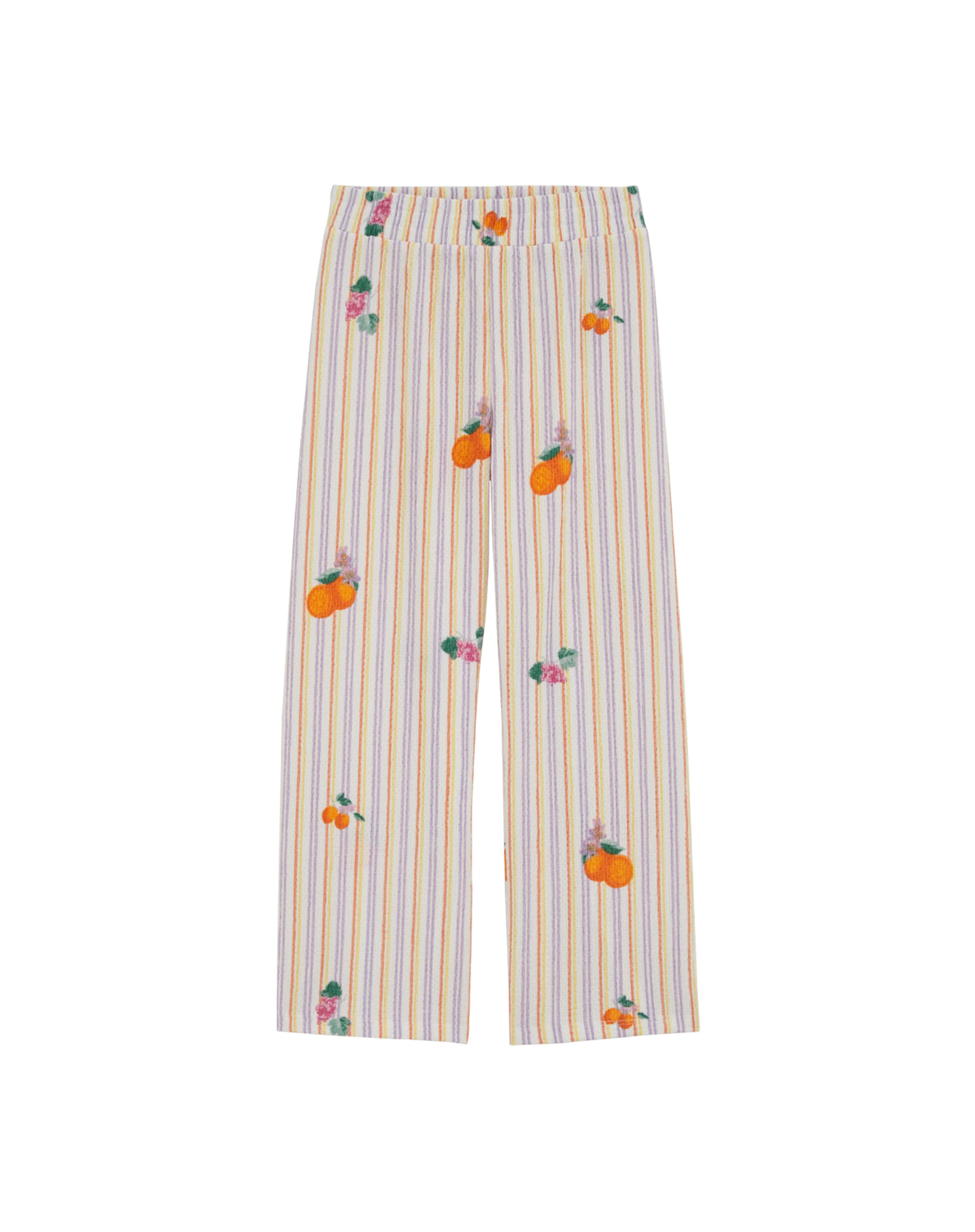 WE Fashion Regularen Hlače | vijolična barva: sprednja stran