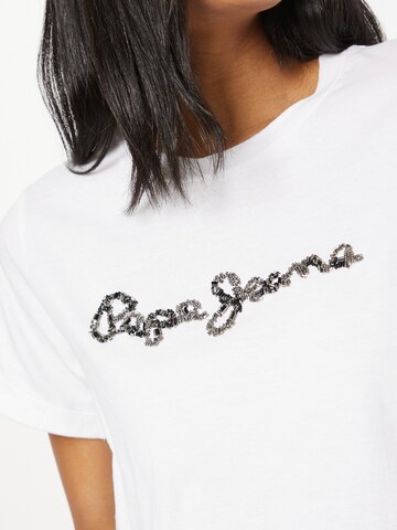 Pepe Jeans Shirt 'BABETTE' in Wit