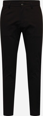 Effilé Pantalon chino 'AJEND' DRYKORN en noir : devant