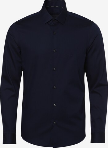 Calvin Klein Business Shirt in Black: front