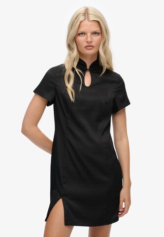 Superdry Jurk in Zwart: voorkant