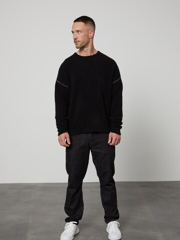 DAN FOX APPAREL Pullover 'Thilo' i grå