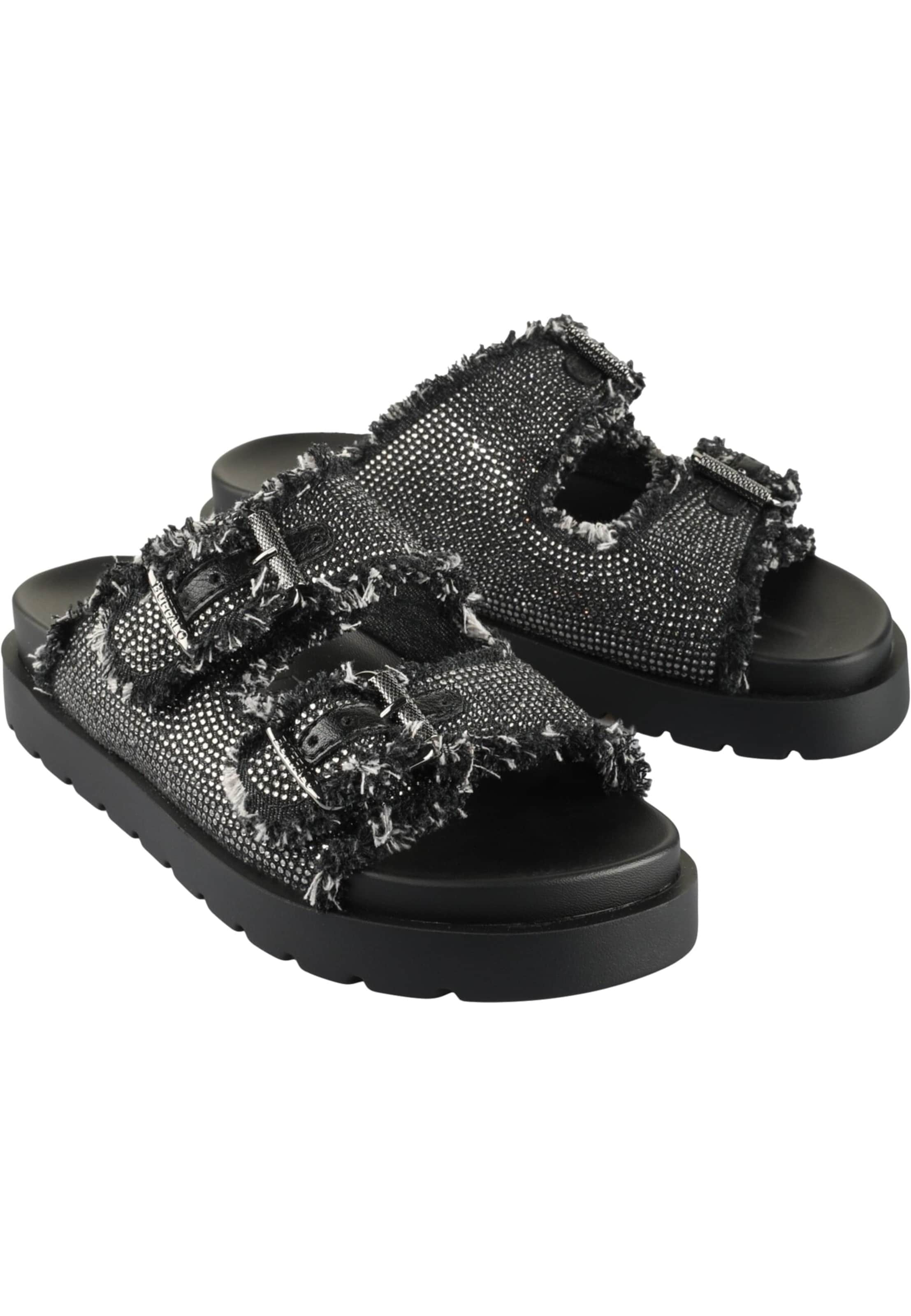 Mule 'EVE ARI SPARK' BUFFALO en noir