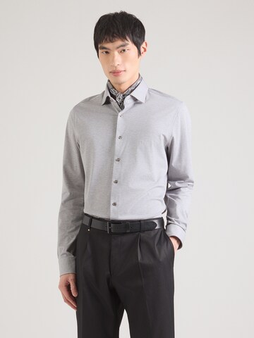 Michael Kors Slim fit Button Up Shirt in Grey: front