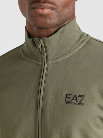 EA7 Emporio Armani Sweatjakke i grøn