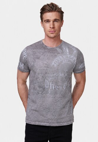 Rusty Neal T-Shirt in Grau: Vorderseite