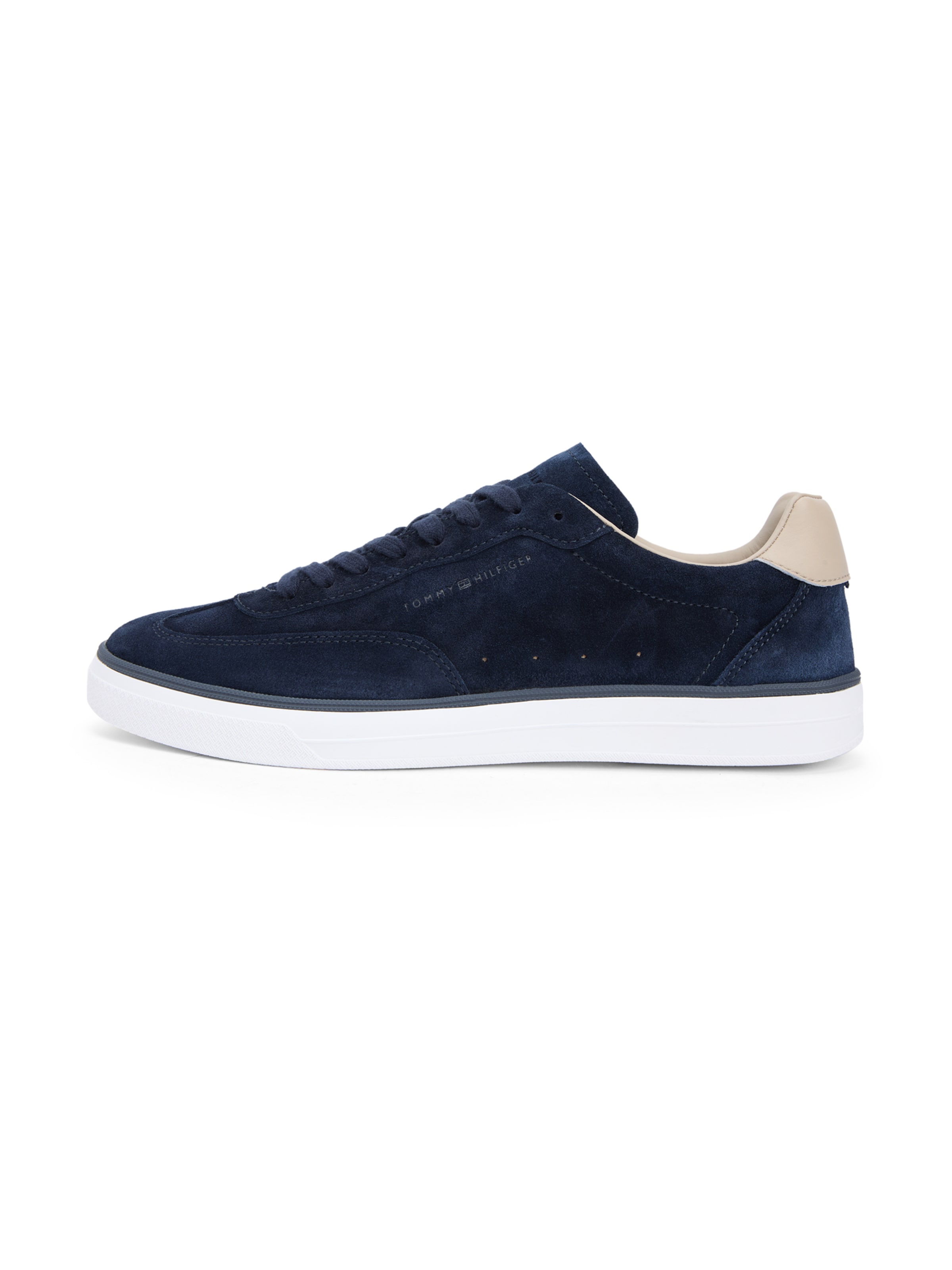 Baskets basses TOMMY HILFIGER en bleu : devant