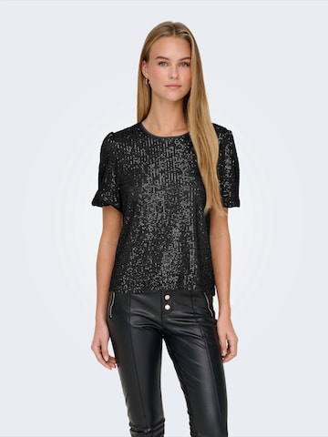ONLY - Camiseta 'ONLANA' en negro: frente