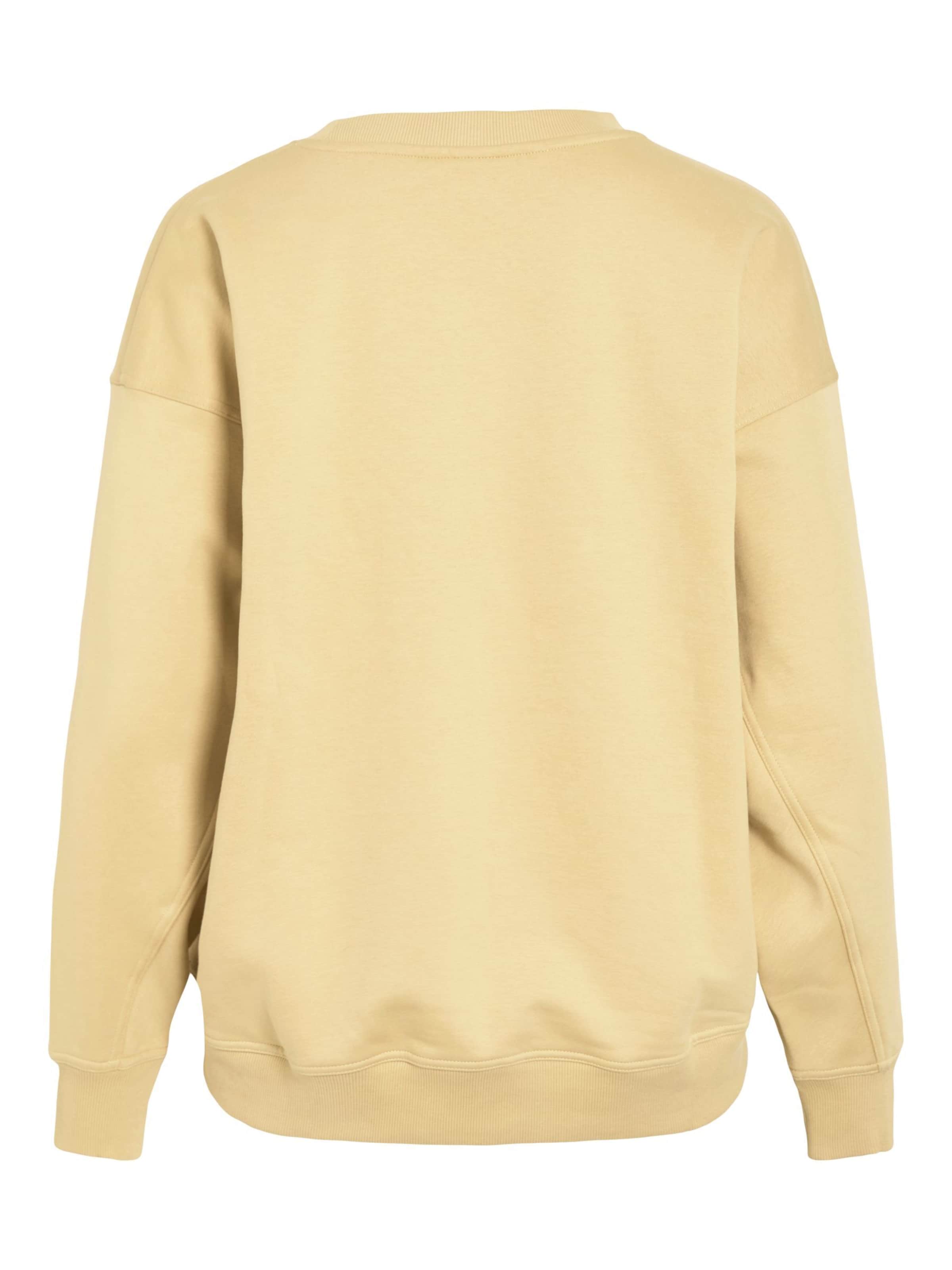 ROUGE EDIT Sweatshirt i gul