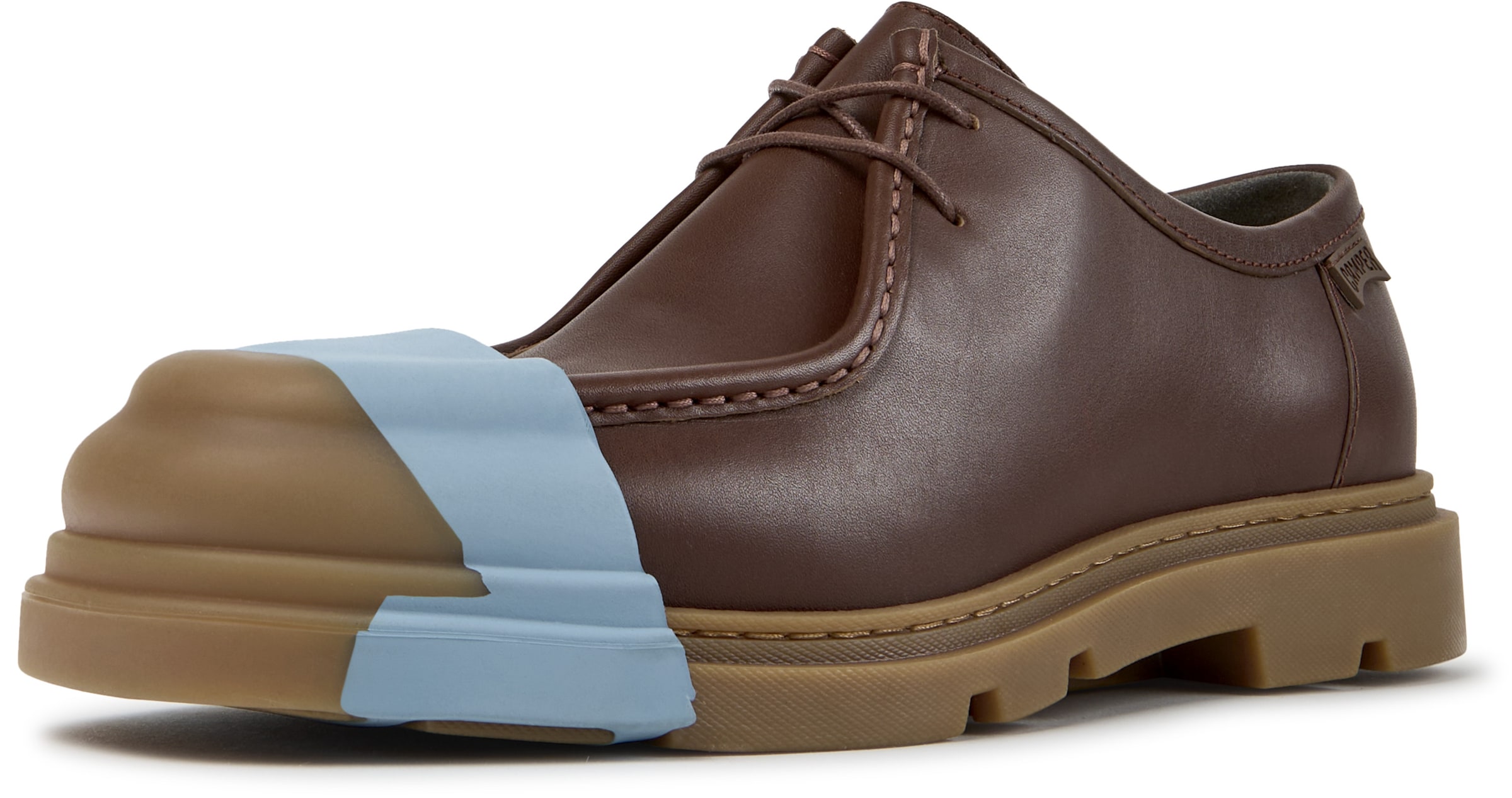 Scarpa stringata ' Junction ' di CAMPER in marrone: frontale