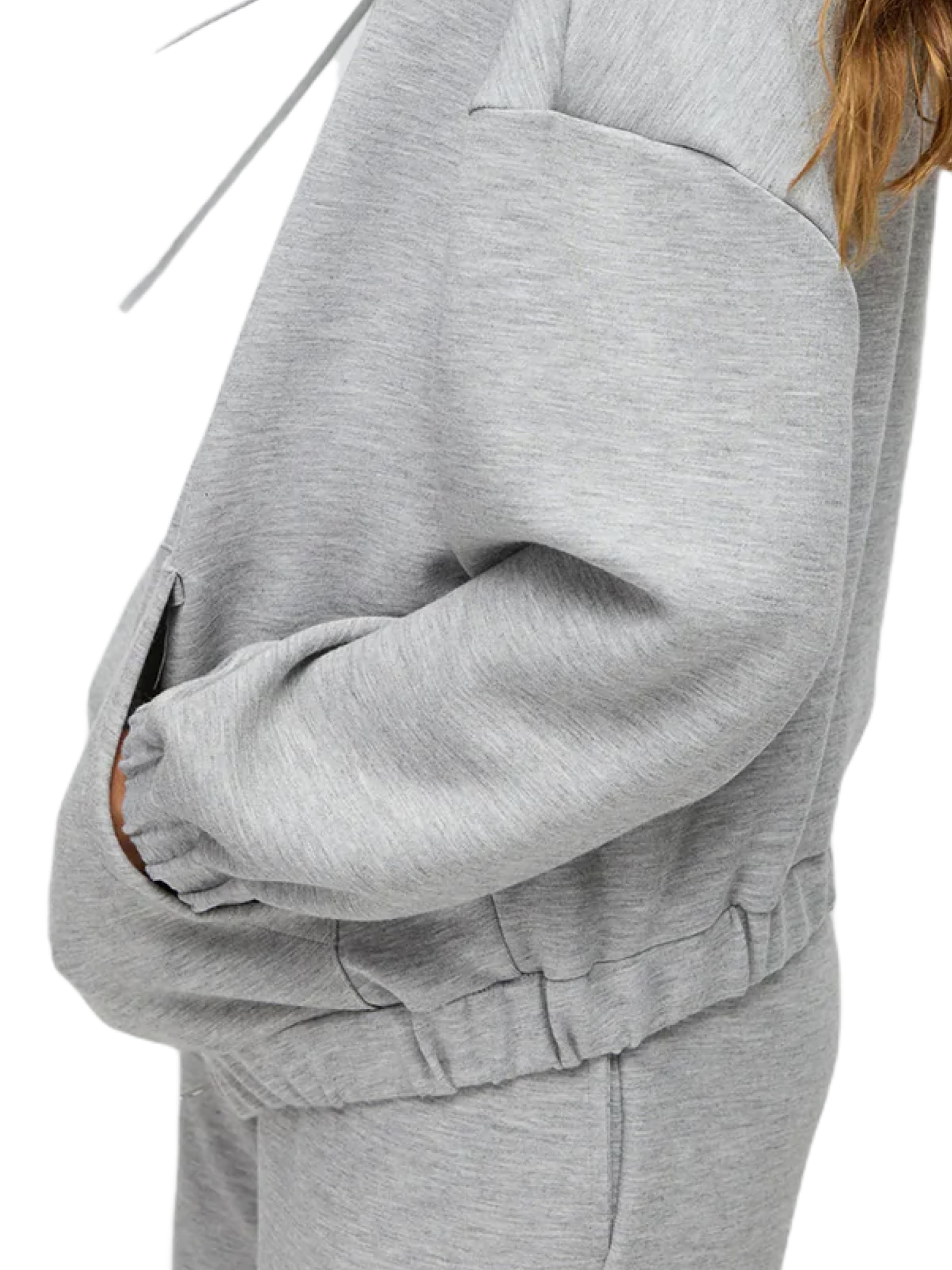 No Matter What Sweatvest in Grijs