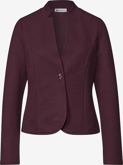 STREET ONE Blazer in 34 in bordeaux, Produktansicht
