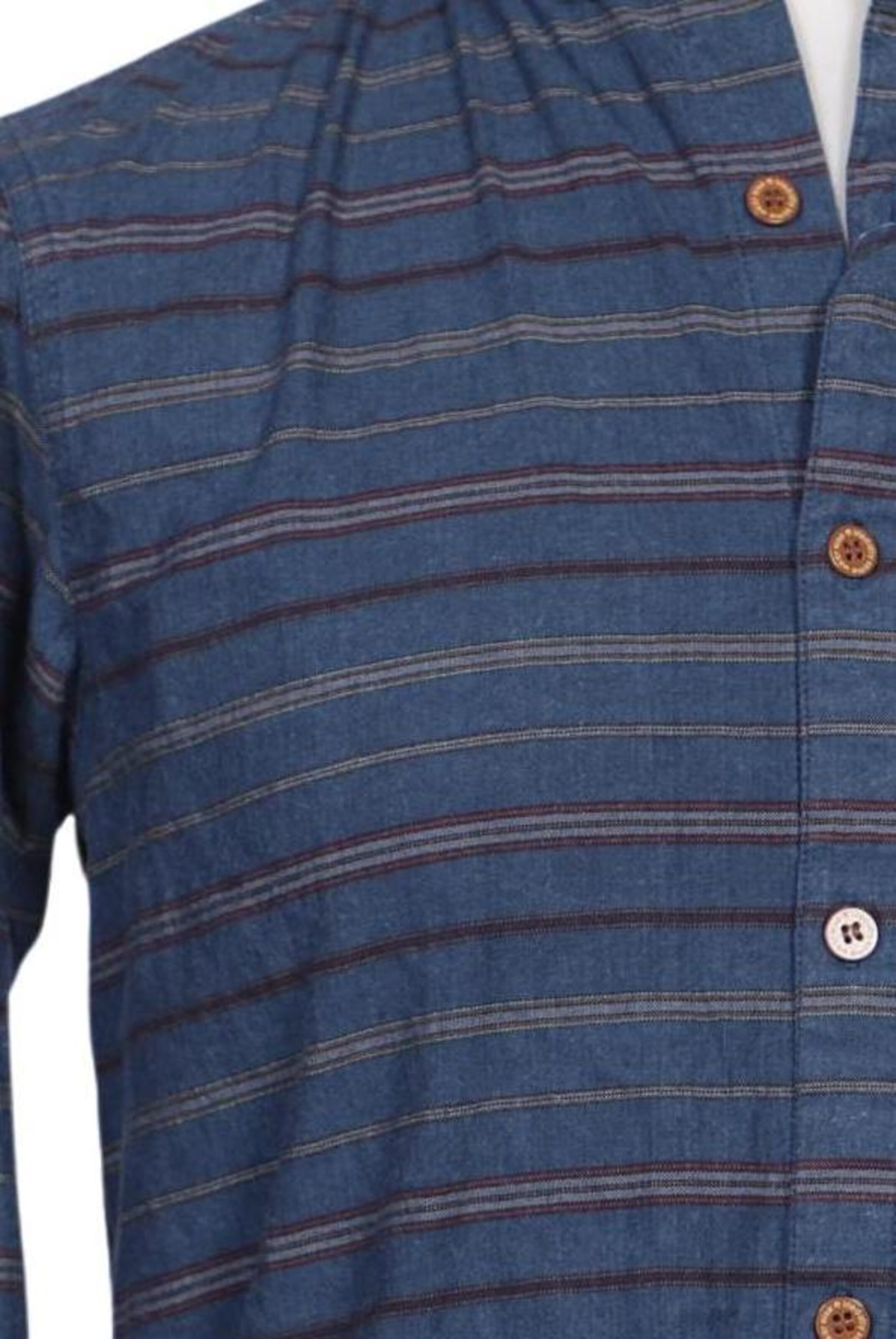 Iriedaily Button Up Shirt in M in Blue