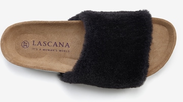 LASCANA Pantolette in Schwarz