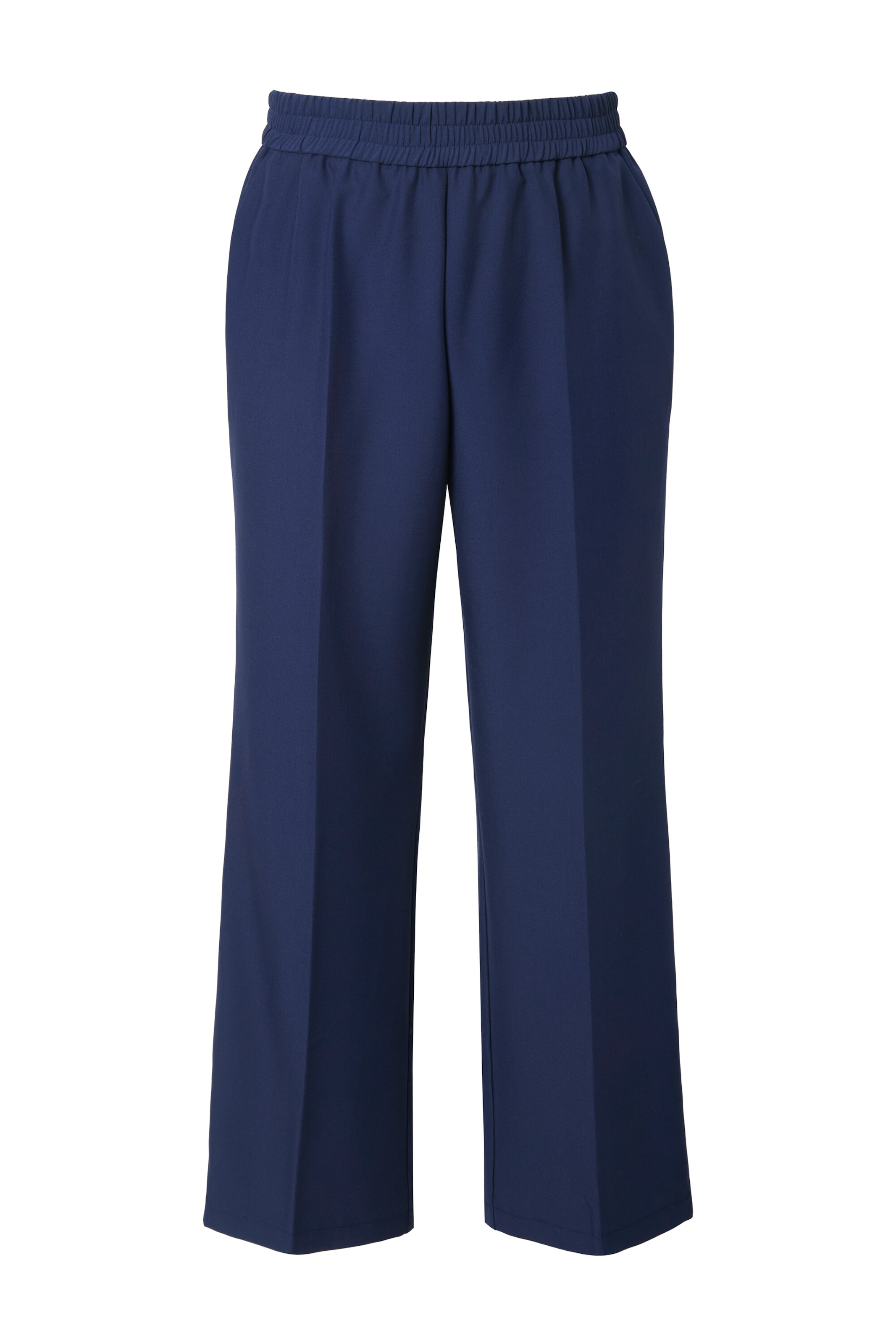 Studio Untold Trousers with creases in Blue: front