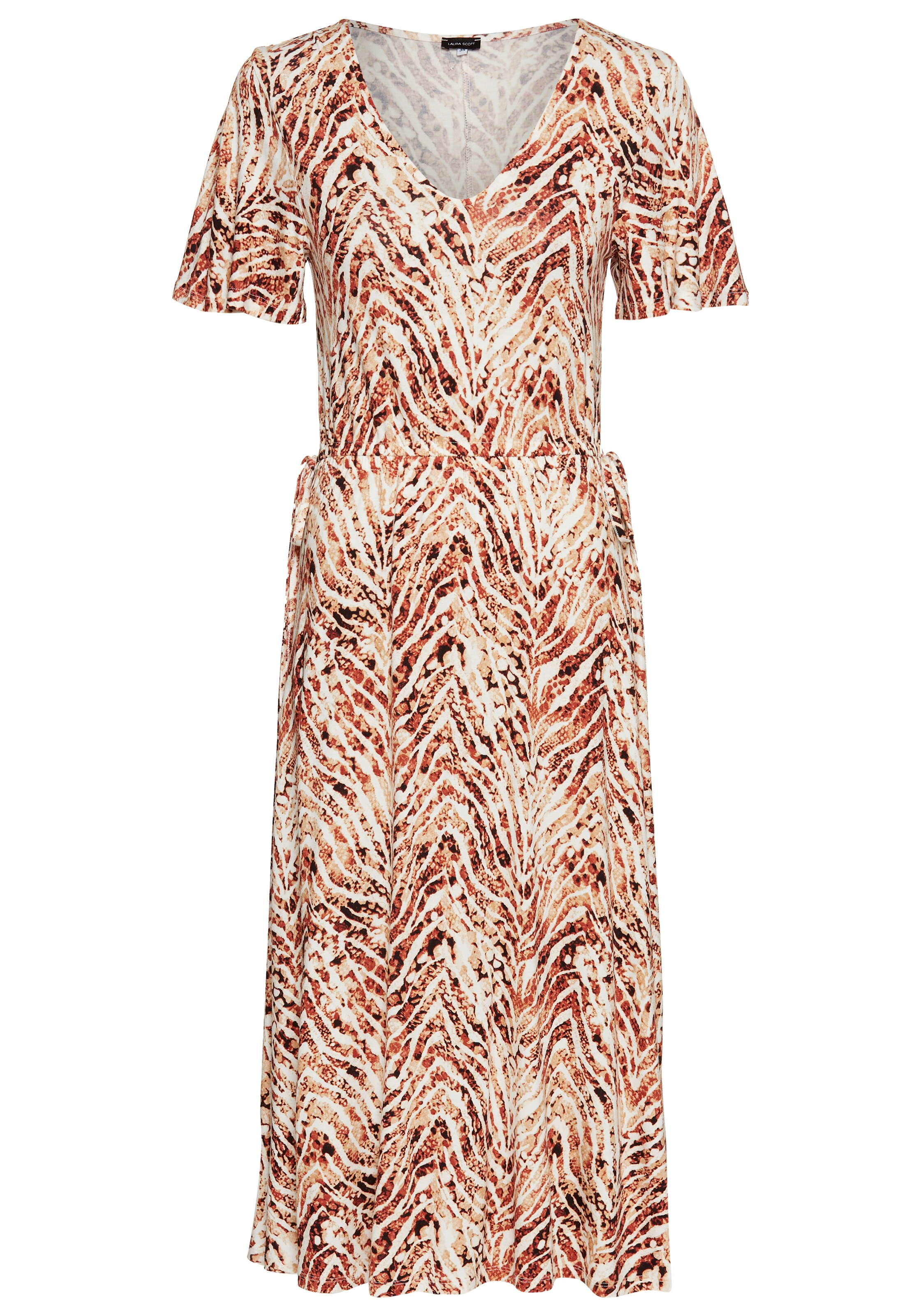 LAURA SCOTT Kleid in Beige: Vorderseite