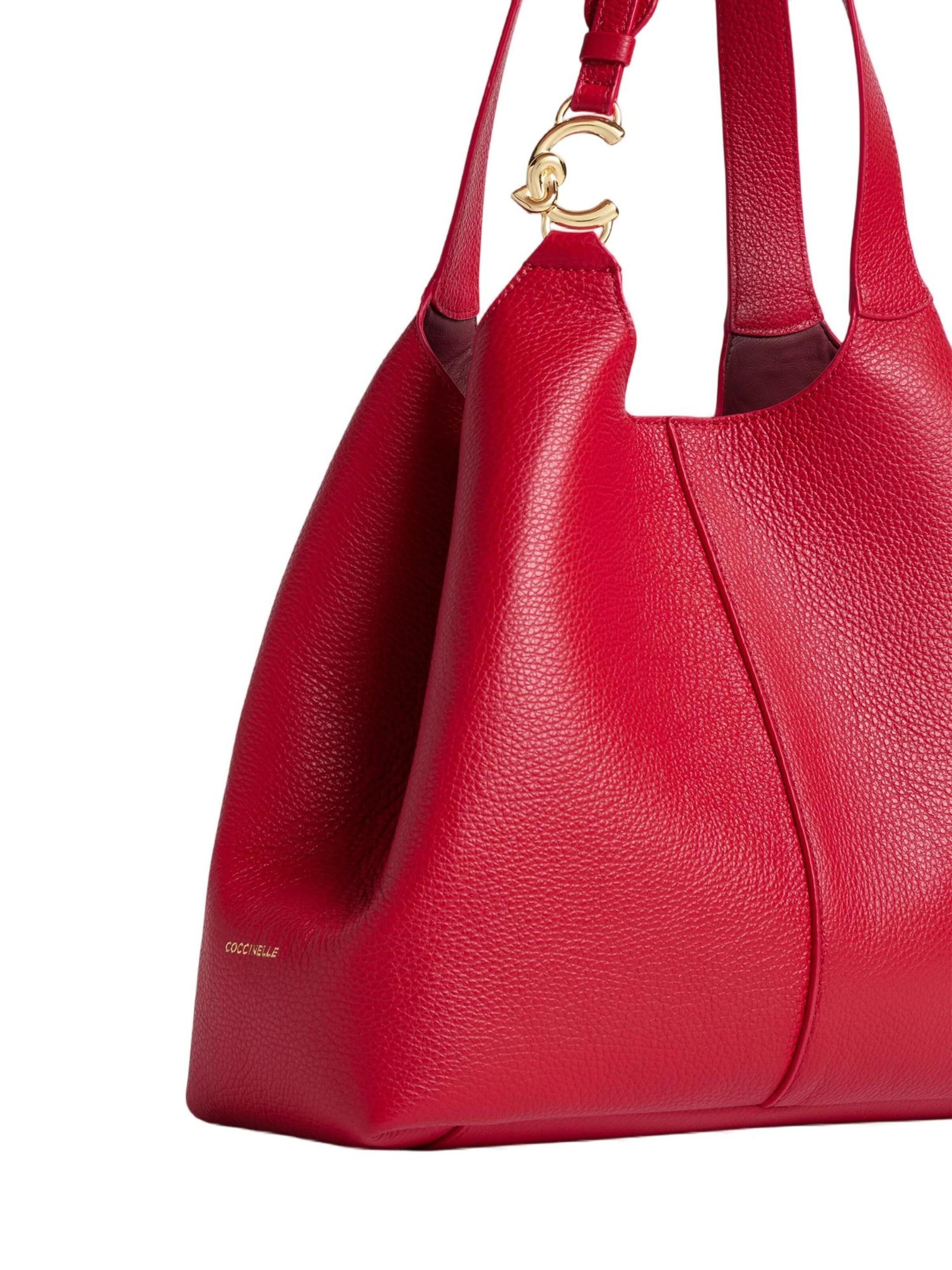 Coccinelle Schultertasche 'C-Easy S26 1'‌‌ in Rot