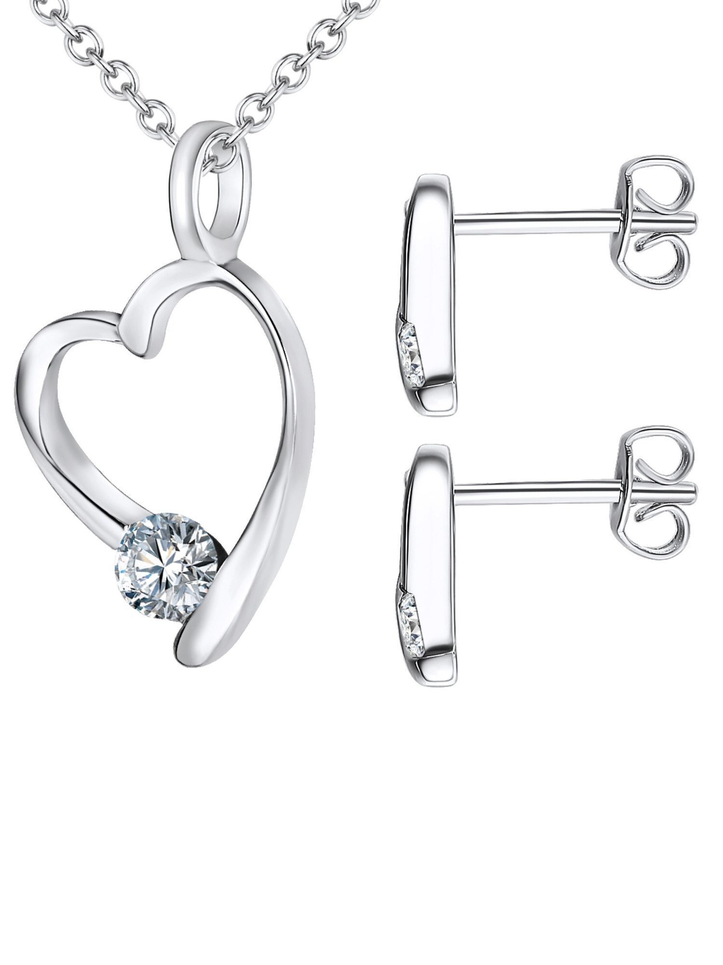 Set di gioielli di Lulu & Jane in argento