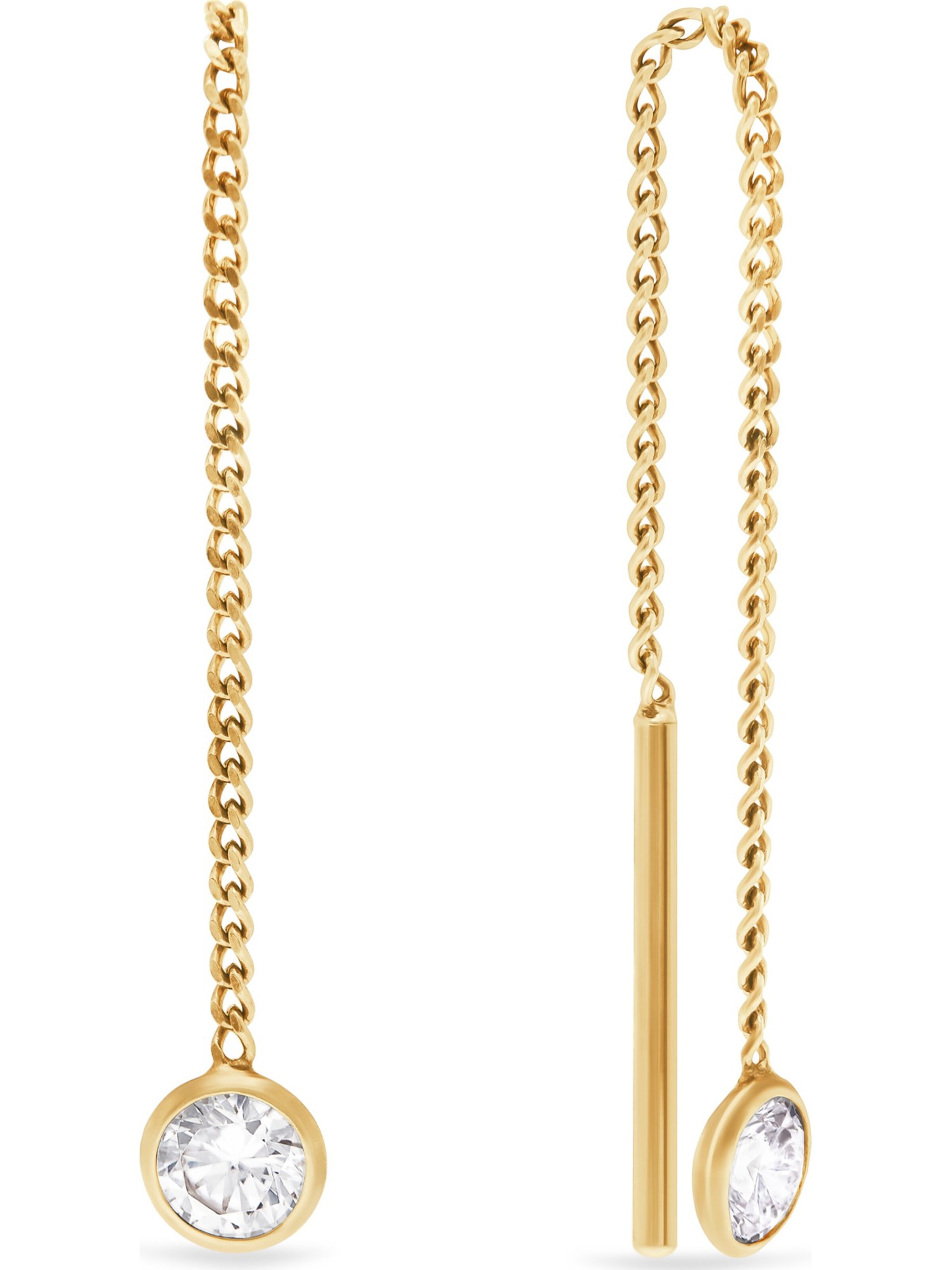 FAVS Ohrringe in Gold: Vorderseite