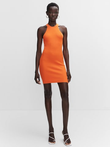 MANGO Kleid 'LOPEZ' in Orange