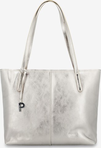 Picard Shopper 'Fjord' in Silver: front