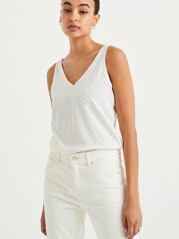 WE Fashion Top in Weiß