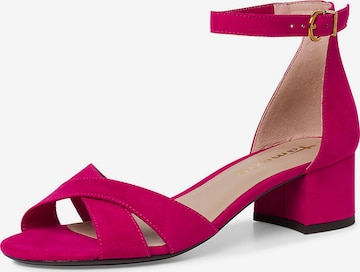 TAMARIS Sandal i rosa: framsida