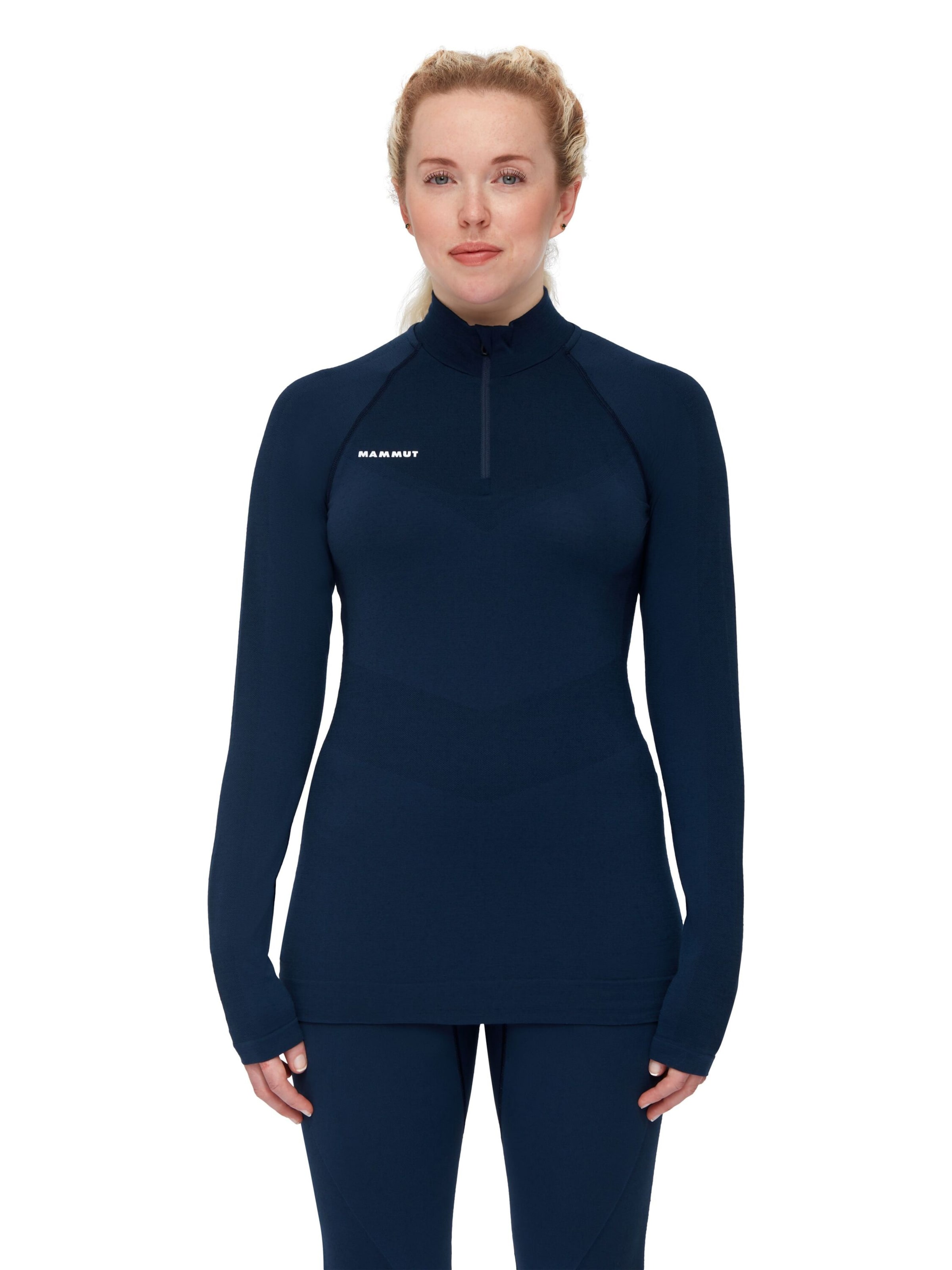 MAMMUT Funktionsshirt 'Trift' in Blau: Vorderseite