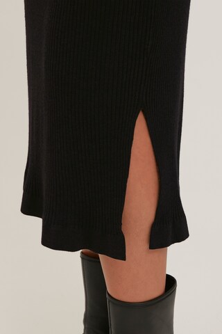 PULZ Jeans Skirt 'PZSARA' in Black