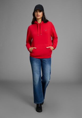 DELMAO Sweatshirt in Red