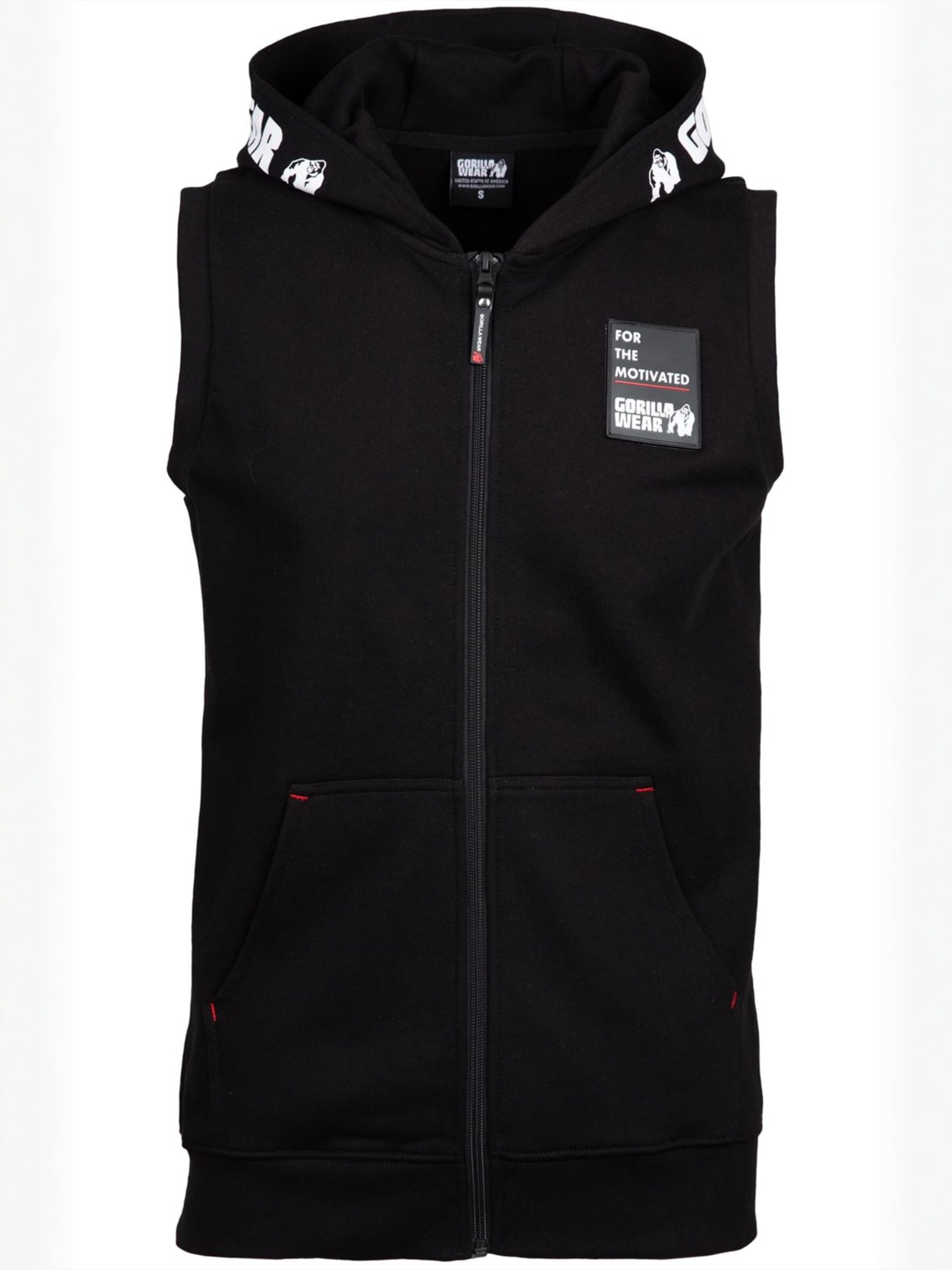 Sweat-shirt 'Milwaukee' Gorilla Wear en noir : devant