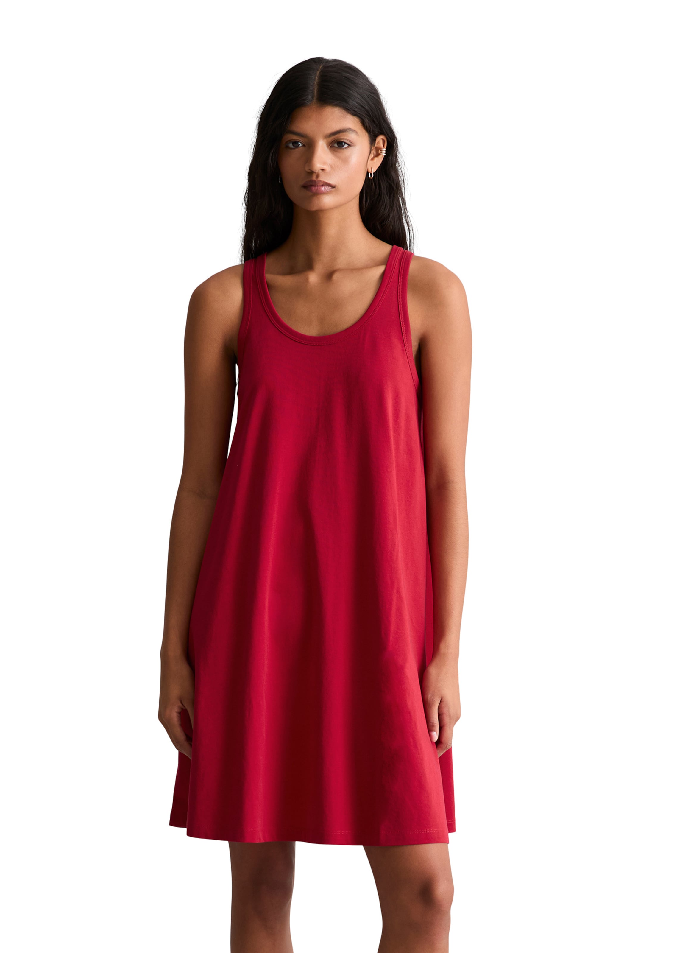 Marc O'Polo DENIM Jurk in Rood: voorkant