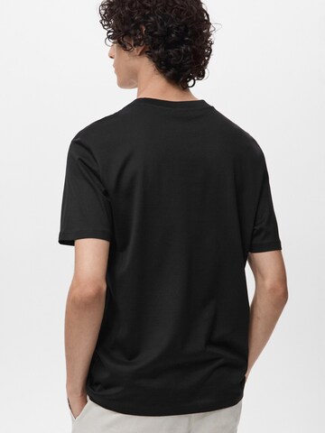 MANGO MAN Shirt 'BELLOW' in Black