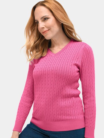 Goldner Pullover in Pink