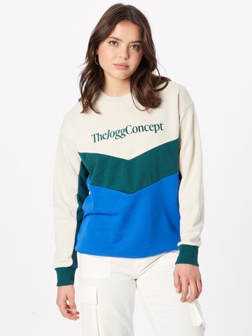 The Jogg Concept Sweatshirt 'SAFINE' in Beige: predná strana