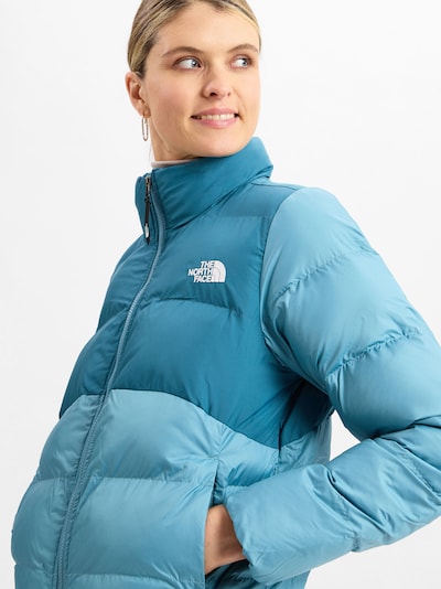 THE NORTH FACE Winter Jacket 'Saikuru' in Azure / Light blue / Dark grey / White, Item view